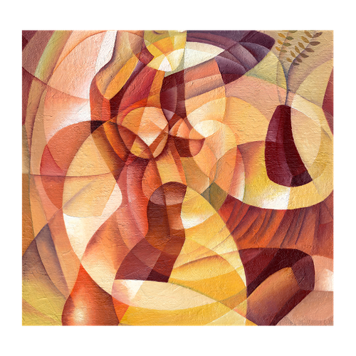 Панно декоративное DIVINO DECOR Девушка масло 3*2,7 м H-038