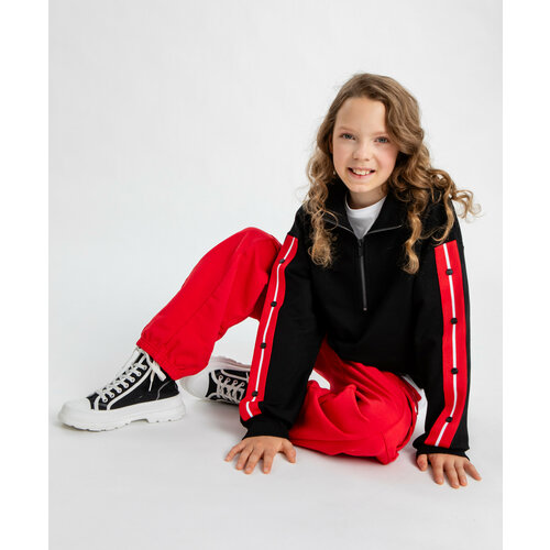 фото Толстовка button blue, размер 134, черный