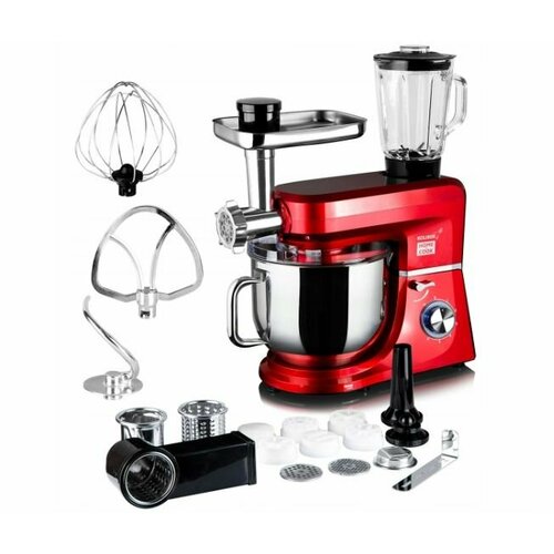 Планетарный кухонный комбайн Koliber Robomax X-2500-W 2500 Вт красный 4739300₽
