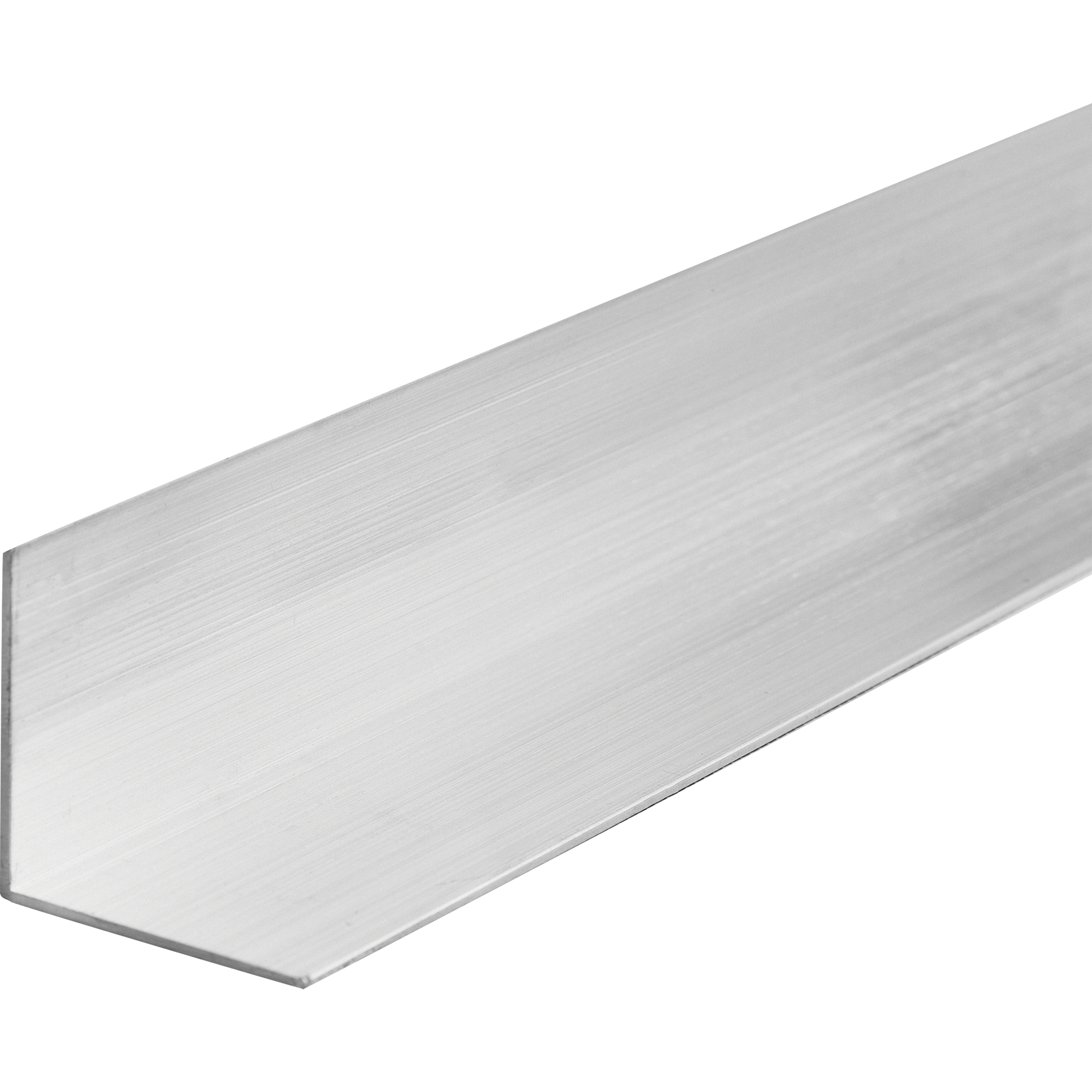 фото L-профиль с равными сторонами 30x30x1.2x2700 мм, алюминий, цвет серый