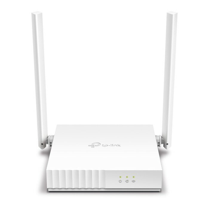 Wi-Fi роутер TP-Link TL-WR820N, 300 Мбит/с, 2 порта 100 Мбит/с, белый