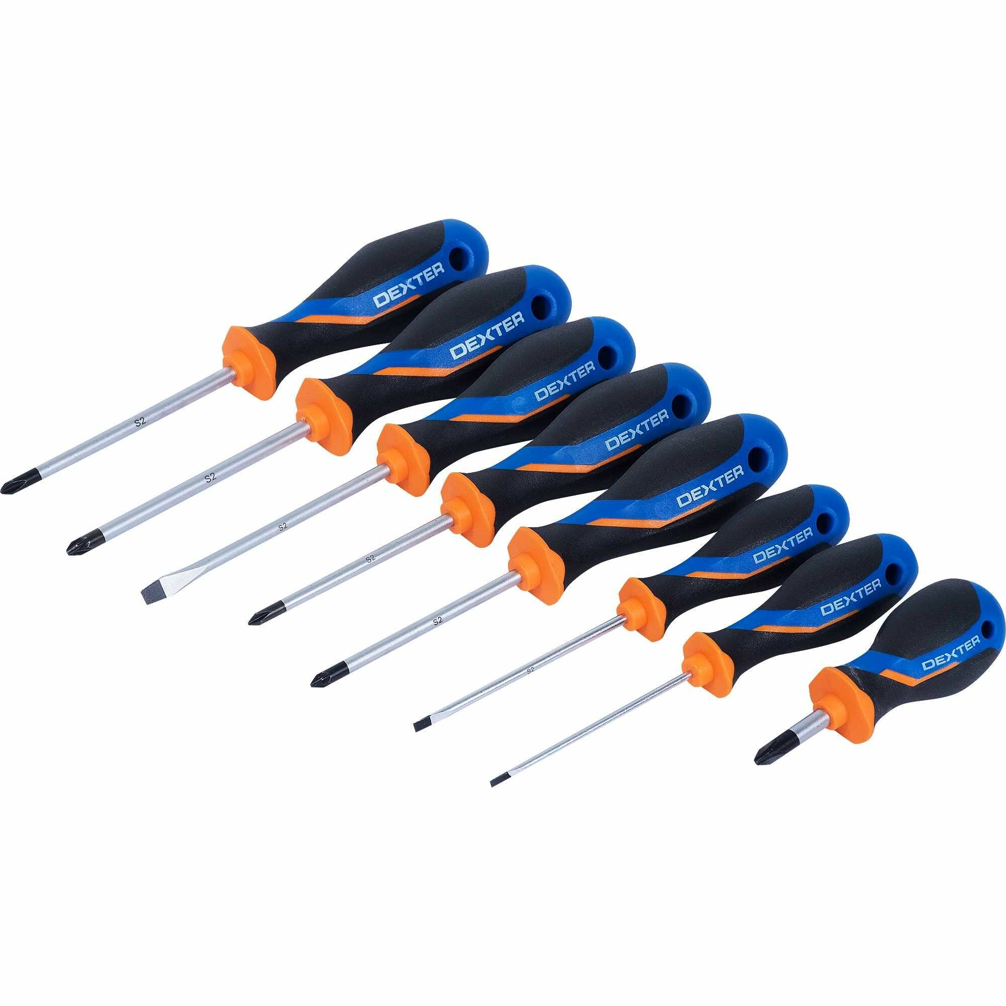 фото Набор отверток Dexter DEX_41 SL/PH/PZ, 8 шт.