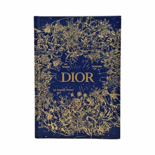 Блокнот Christian Dior подарочный - цвет синий (Звездное небо Navy) блокнот christian dior подарочный цвет синий звездное небо navy