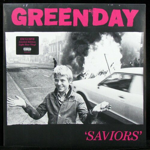 Виниловая пластинка Reprise Green Day – Saviors (Light Rose vinyl) (+ poster)