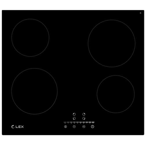 Электрическая варочная панель Lex EVH 640-1 BL 1758900₽