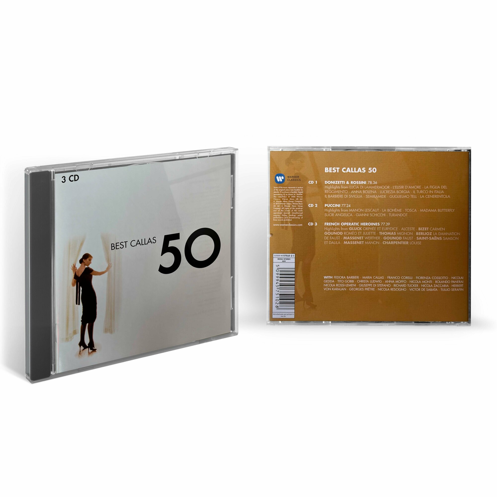 Компакт-Диски, Provident Label Group Classic, CALLAS, MARIA - 50 BEST CALLAS (CD) Медиа - фото №2