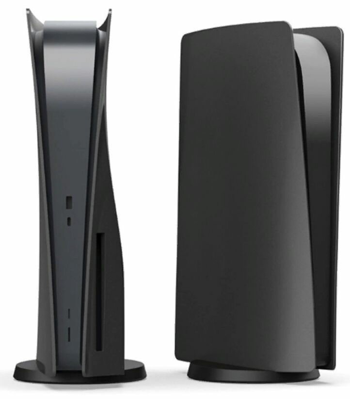 Сменные панели PS5 UHD Чёрные (Black)