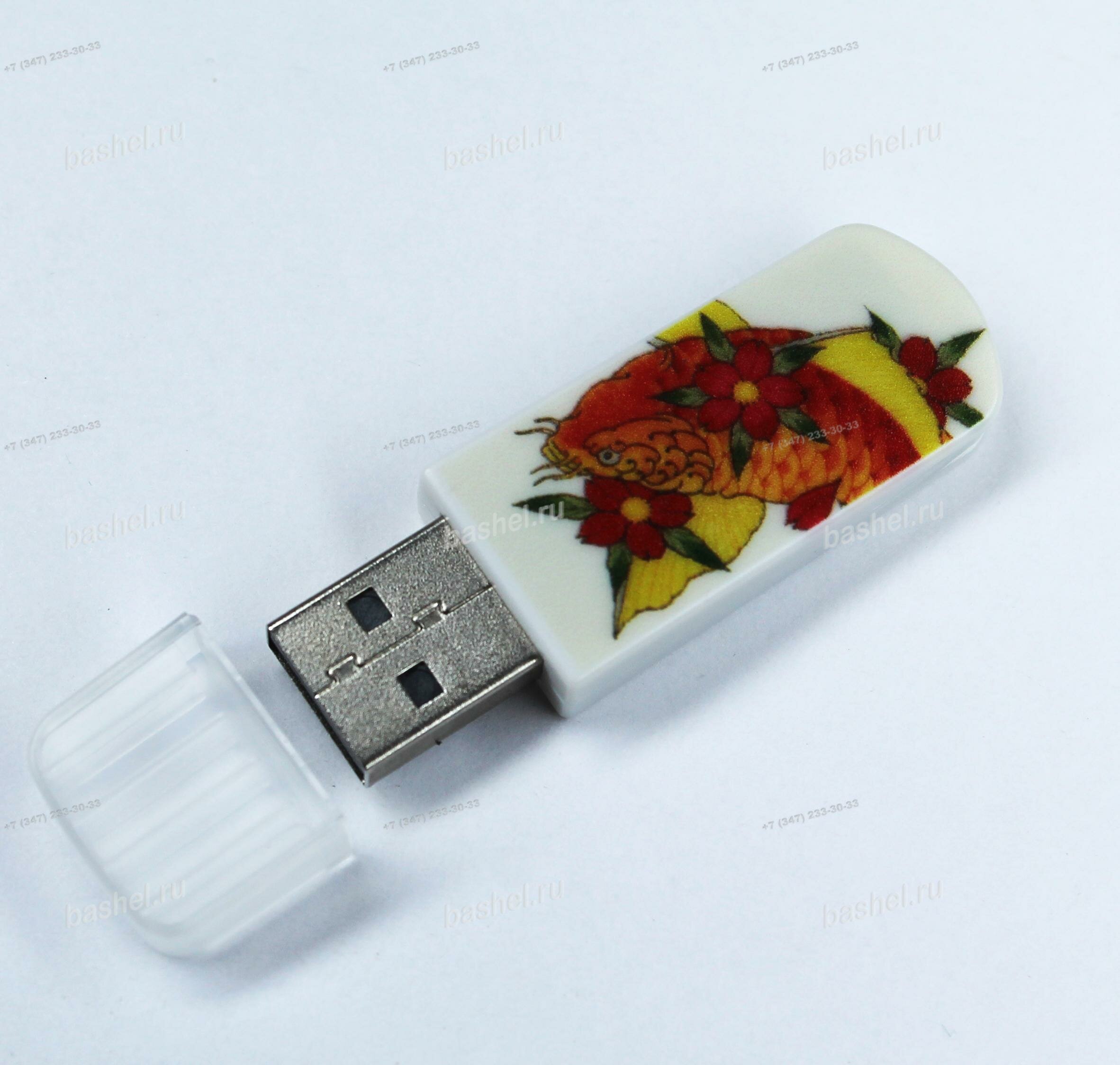 Накопитель Verbatim USB 2.0 16GB Mini Tattoo Edition KOI FISH (CARP FISH)