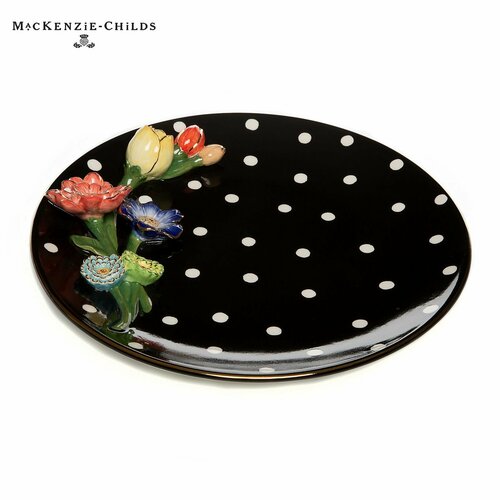 Блюдо MacKenzie-Childs 28 cм Floradot