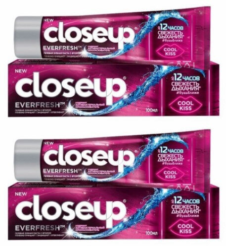 CloseUp Зубная паста COOL KISS 100мл,2 шт