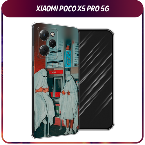 Силиконовый чехол на Xiaomi Poco X5 Pro 5G / Сяоми Поко X5 Про 5G Chillin Killin силиконовый чехол американская готика на xiaomi poco x5 pro 5g сяоми поко x5 про 5g