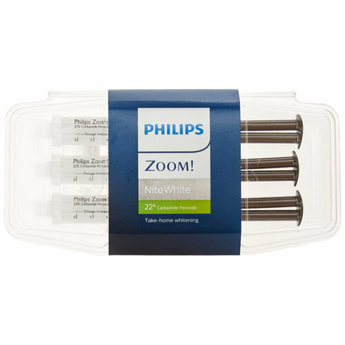 Philips Zoom Nite White 22 гель для домашнего отбеливания зубов - 3 шприца 10500₽