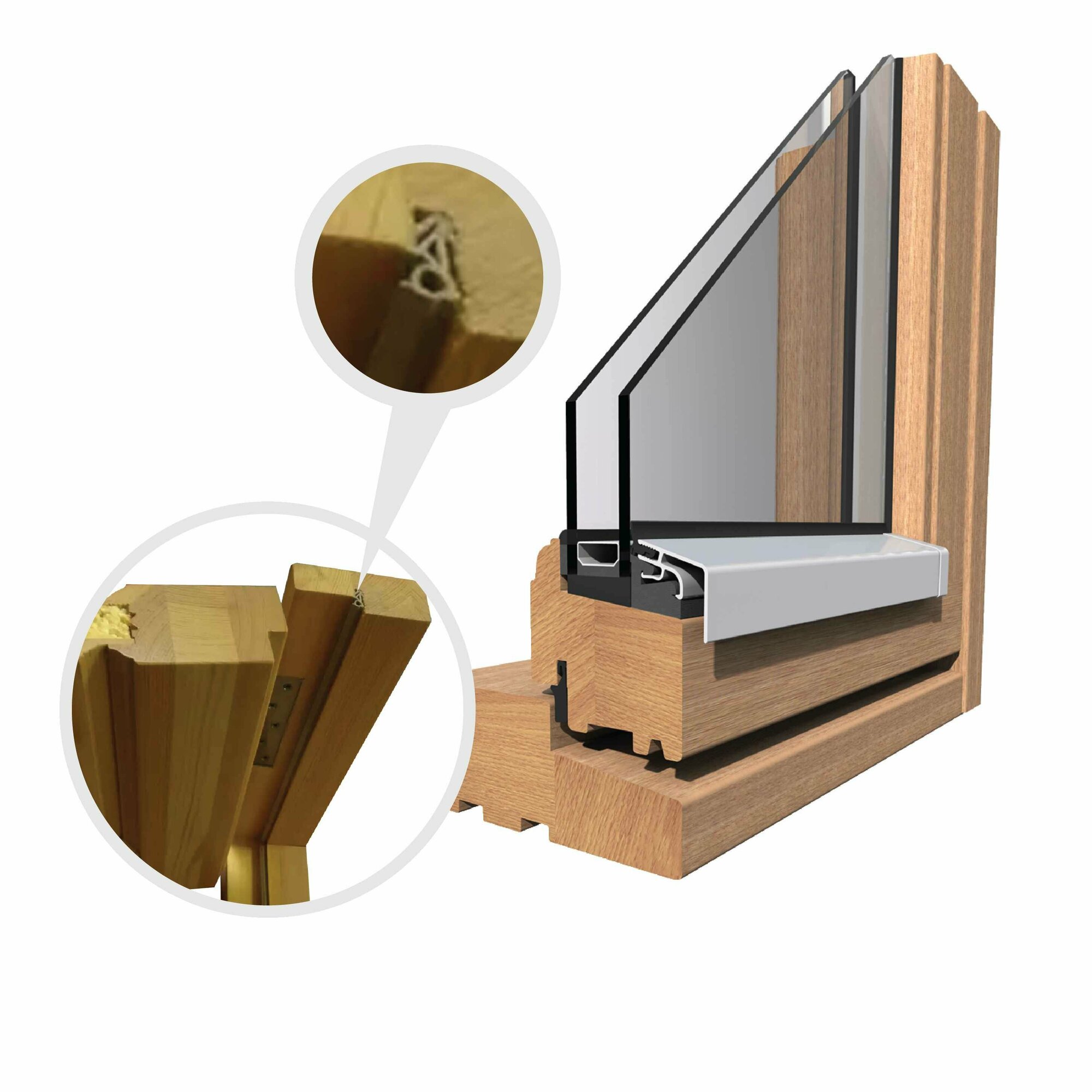 Уплотнитель для деревянных окон и дверей 17х6 мм 5.5М цвет бежевый
