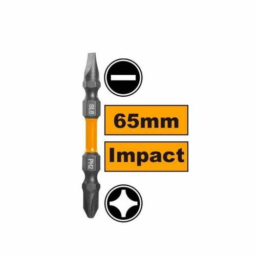 Бита отверточная INGCO PH-2SL6 1 шт 220₽