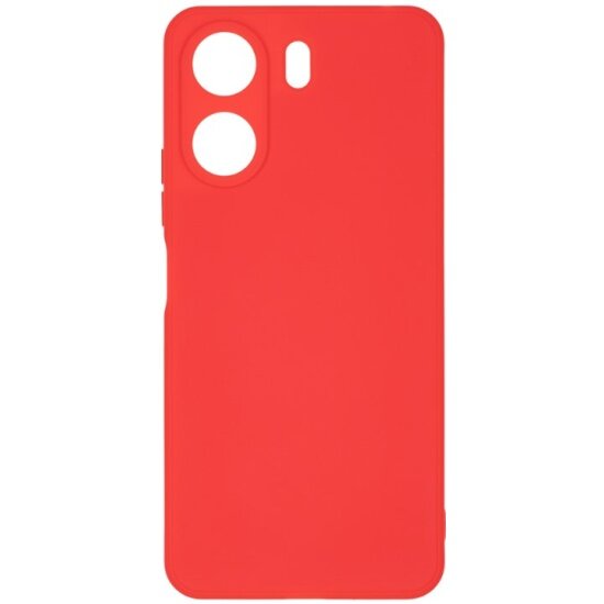 Чехол Zibelino для Xiaomi Redmi 13C/ Poco C65, Soft Matte, с микрофиброй, красный