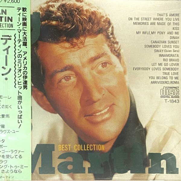 Компакт-диск Warner Dean Martin – Best Collection (Japan) (+ obi)