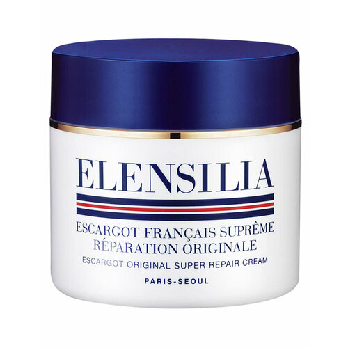 Увлажняющий крем с муцином улитки Elensilia Snail Super Repair Facial Cream 50 мл