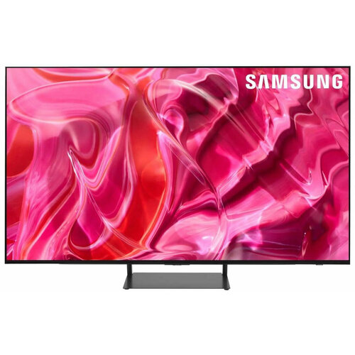 SAMSUNG Телевизор OLED Samsung 77 QE77S90CAUXRU Series 9 черный титан 4K Ultra HD 120Hz DVB-T2 DVB-C DVB-S2 USB WiFi Smart TV RUS 37982000₽