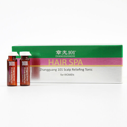 Zhangguang 101 Scalp Reliefing Tonic for women при андрогенной алопеции у женщин (АГА) 10 мл х 30 шт, всего 300 мл.