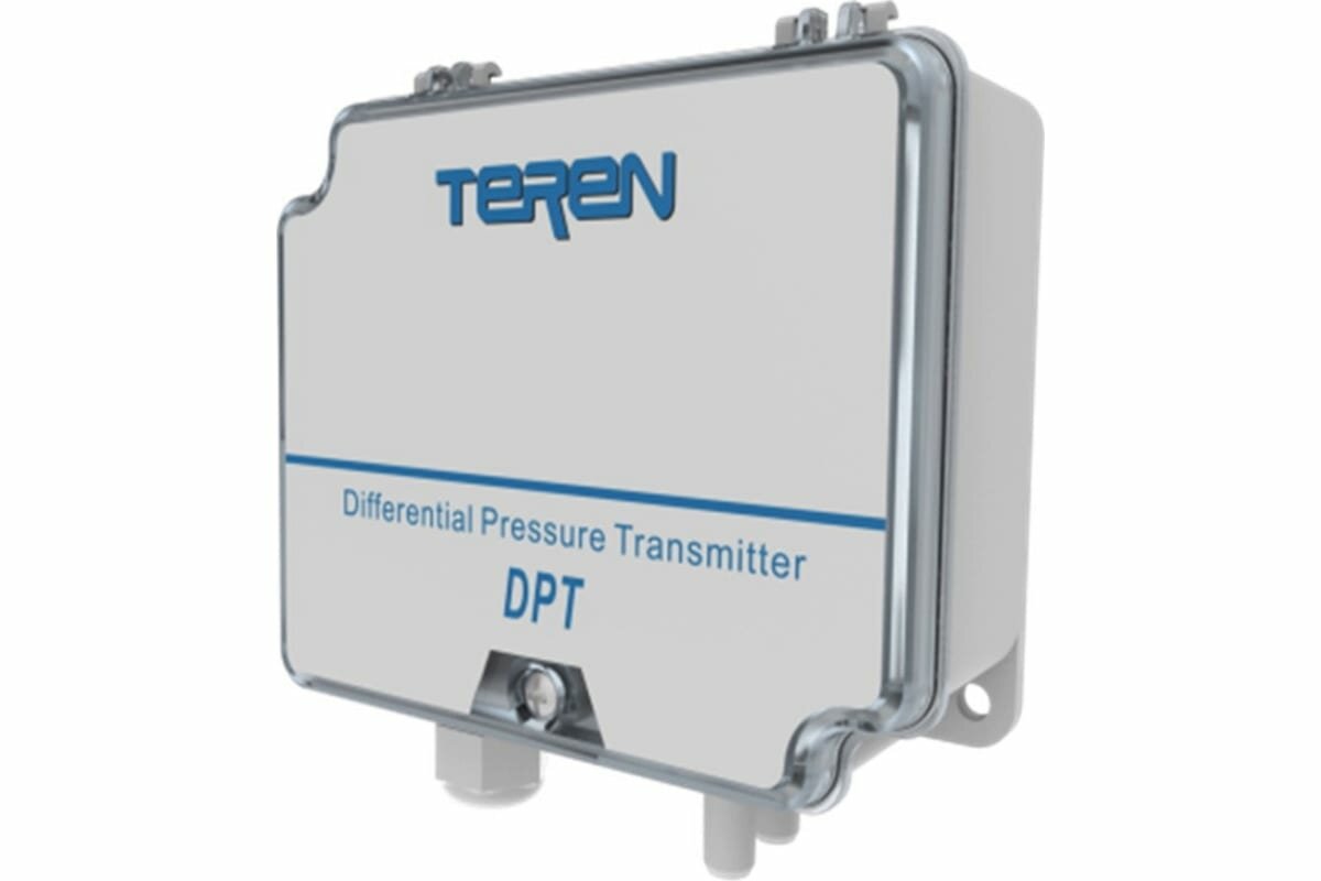 Teren Датчик перепада давления, 0-250/500/1000 pa, rs485/modbus DPT380