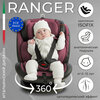 Автокресло поворотное группа 0123 (0-36) Sweet Baby Ranger 360 Isofix Gray - изображение