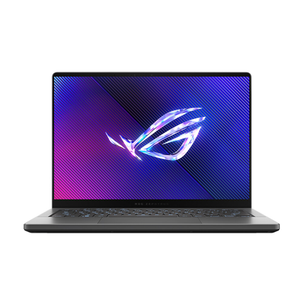 Ноутбук Asus ROG zephyrus G14 Air 2024, R9-8945HS, 2.8k OLED, RTX4060, 32ГБ/1ТБ, Русская клавиатура, Серый