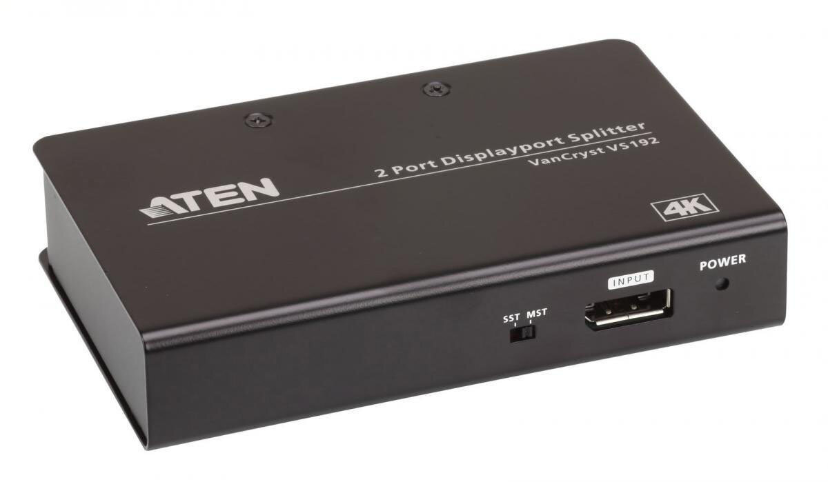 Разветвитель DisplayPort 4K 2-портовый ATEN VS192 - фото №1