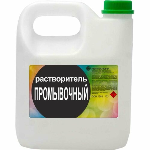 Растворитель промывочный Нефтехимик РП3000 растворитель химик промывочный 1л