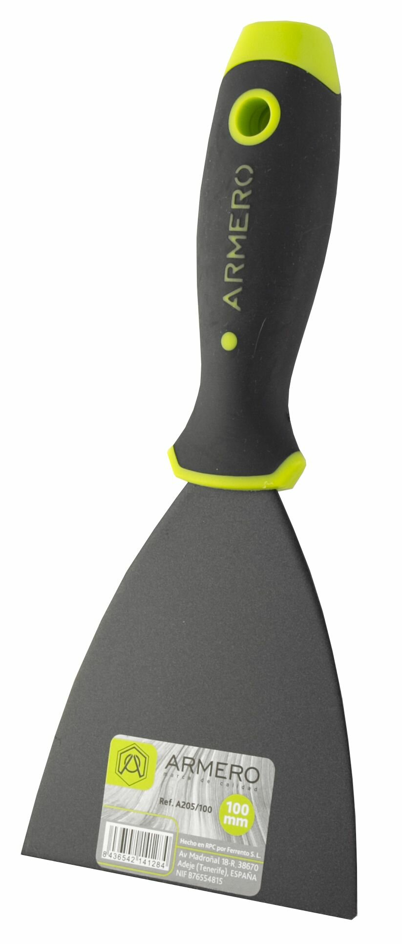 Шпатель малярный 100 мм тефлон ARMERO А205/100 — фото 1