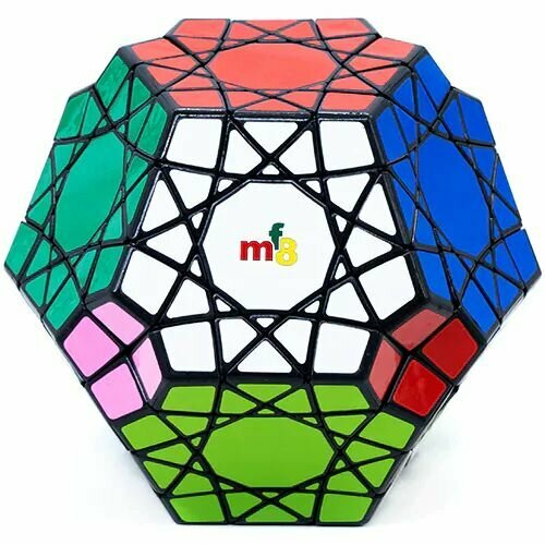 mf8 magic puzzle 8 spaces faces diamond strange cubes stickers mf8 4 layer octahedron cube Игра / MF8 Big Dipper Черный / Головоломка Рубика