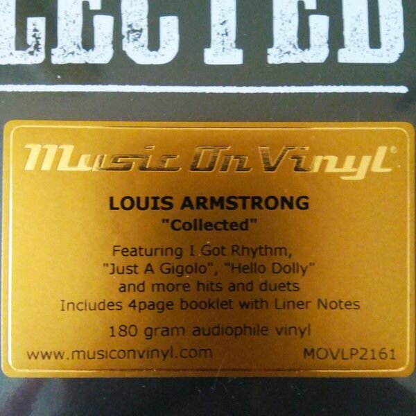 Виниловая пластинка Armstrong, Louis, Collected (0600753814345) MUSIC ON VINYL - фото №11