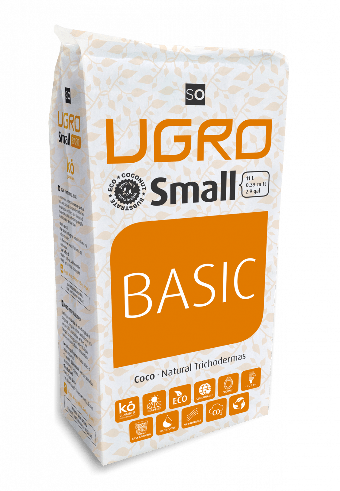 UGro Small Basic Кокосовый субстрат 11л