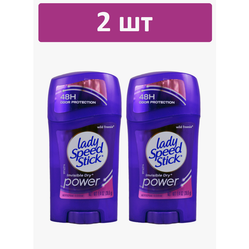 Дезодорант Lady Speed Stick invisible dry 39 гр 2шт lady speed stick дезодорант гелевый женский fresh fusion