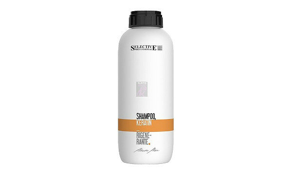 Selective Professional Artistic Flair Keratin Rigenerante Shampoo Кератиновый шампунь для сухих и поврежденных волос 1000 мл