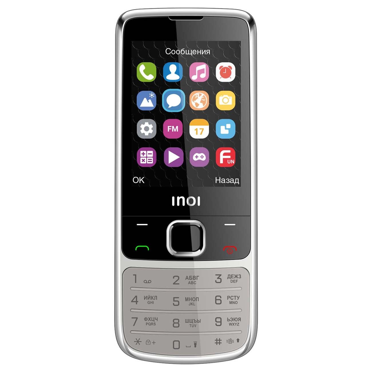 INOI 243 Black Мобильный телефон - фото №15
