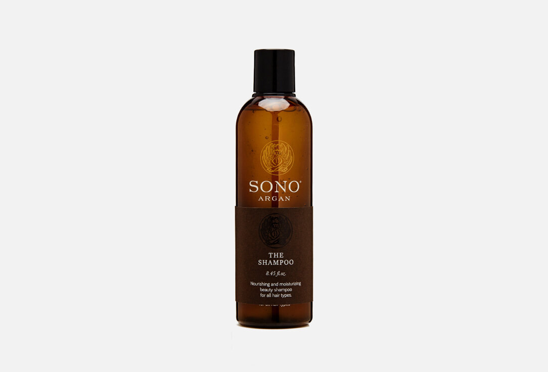 Шампунь для волос с аргановым маслом SONO, ARGAN SHAMPOO 250мл