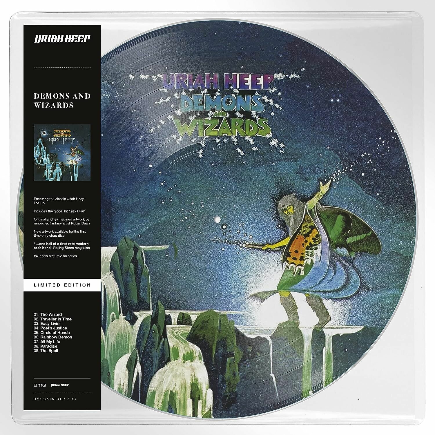 Виниловая пластинка Uriah Heep. Demons And Wizards (LP, Limited Edition, Picture Disc, Remastered)