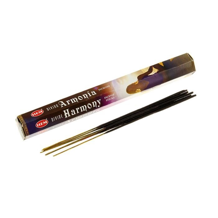 Hem Incense Sticks DIVINE HARMONY (Благовония божественная гармония, Хем), уп. 20 палочек.