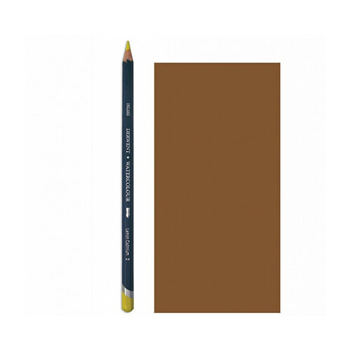 Карандаш акварельный "Derwent" Watercolour заточенный 32855 №55 Ван-Дик коричневый
