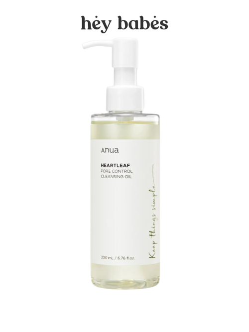 Очищающее гидрофильное масло с экстрактом хауттюйни ANUA Heartleaf Pore Control Cleansing Oil