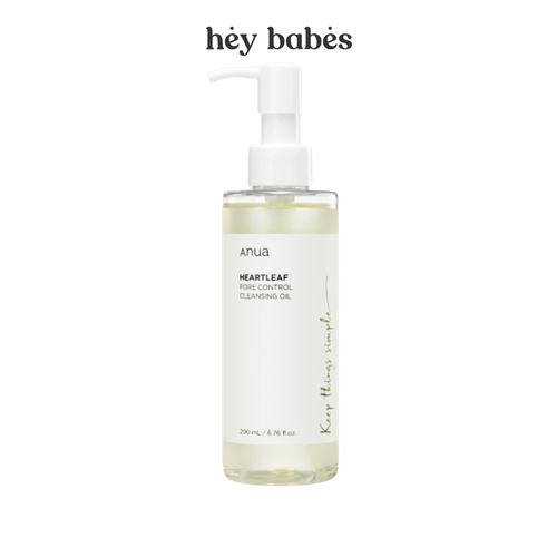 Очищающее гидрофильное масло с экстрактом хауттюйни ANUA Heartleaf Pore Control Cleansing Oil