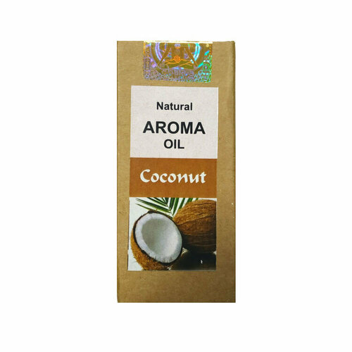 Natural Aroma Oil COCONUT Shri Chakra Натуральное ароматическое масло кокос Шри Чакра 10 мл 564₽