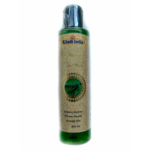 NEEM Face Wash Khadi India НИМ гель для умывания Кхади Индия 210 мл 472₽