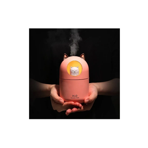 Портативный Увлажнитель воздуха с подсветкой котик розовый 59000₽