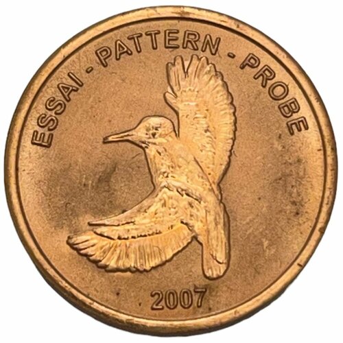 Гернси 5 евроцентов (Xeros Ceros) 2007 г. (Проба)