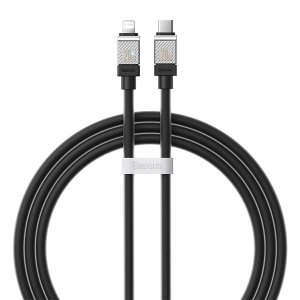 Кабель Baseus Coolplay Series Fast Charging Cable USB Type-C to Lightning 20W 1 м черный (CAKW00001)