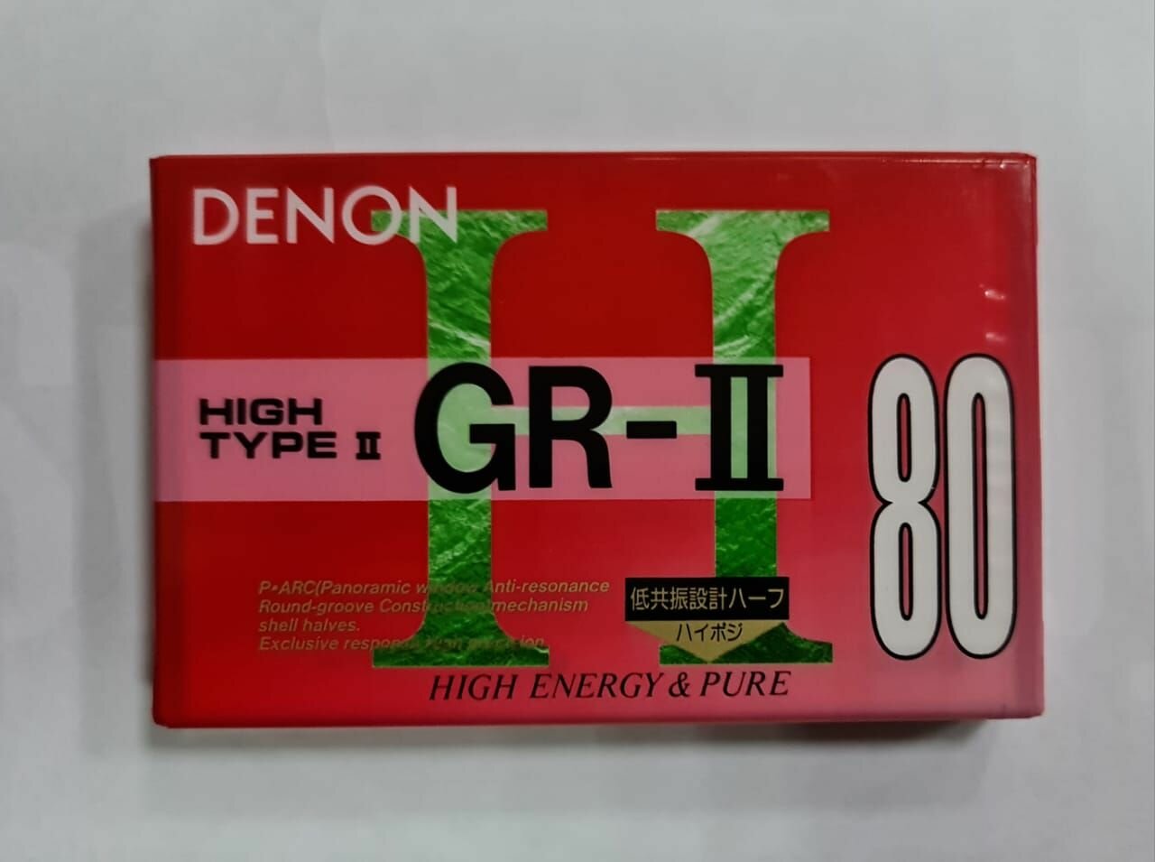 Аудиокассета DENON GR II