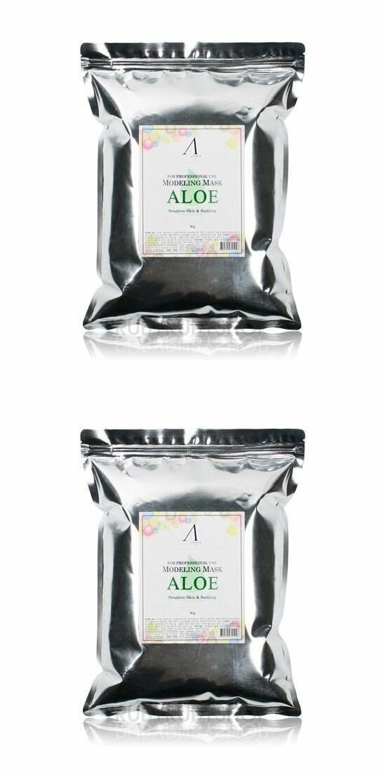 Anskin Маска Aloe Modeling Mask, 1 кг, 2 шт.