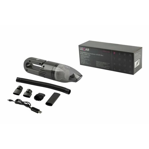 Автомобильный пылесос LECAR Mini 80 Вт 2 000 mAh 392700₽
