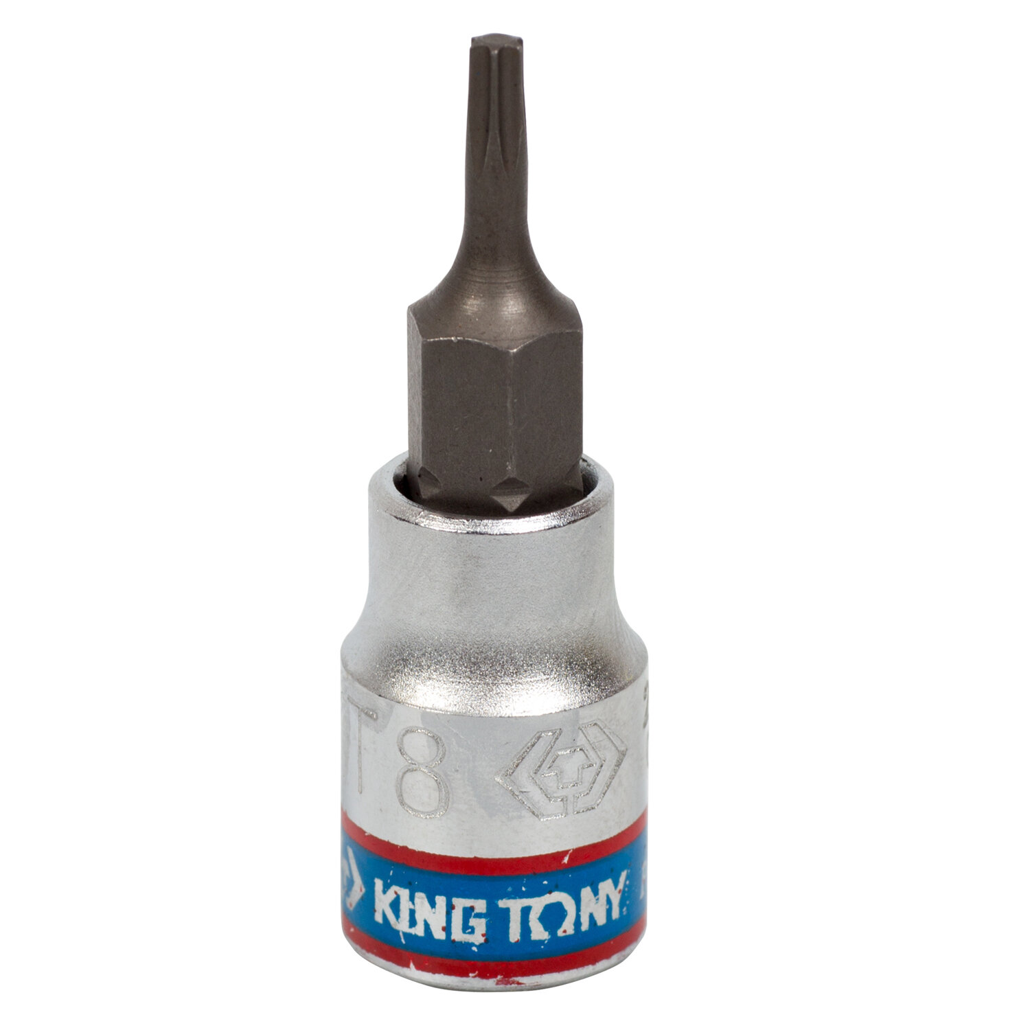 KING TONY Насадка (бита) торцевая 1/4", Torx T8, L 37 мм 203308